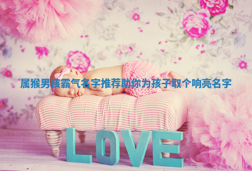 属猴男孩霸气名字推荐助你为孩子取个响亮名字