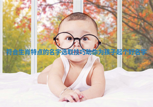 符合生肖特点的名字选取技巧助你为孩子起个好名字